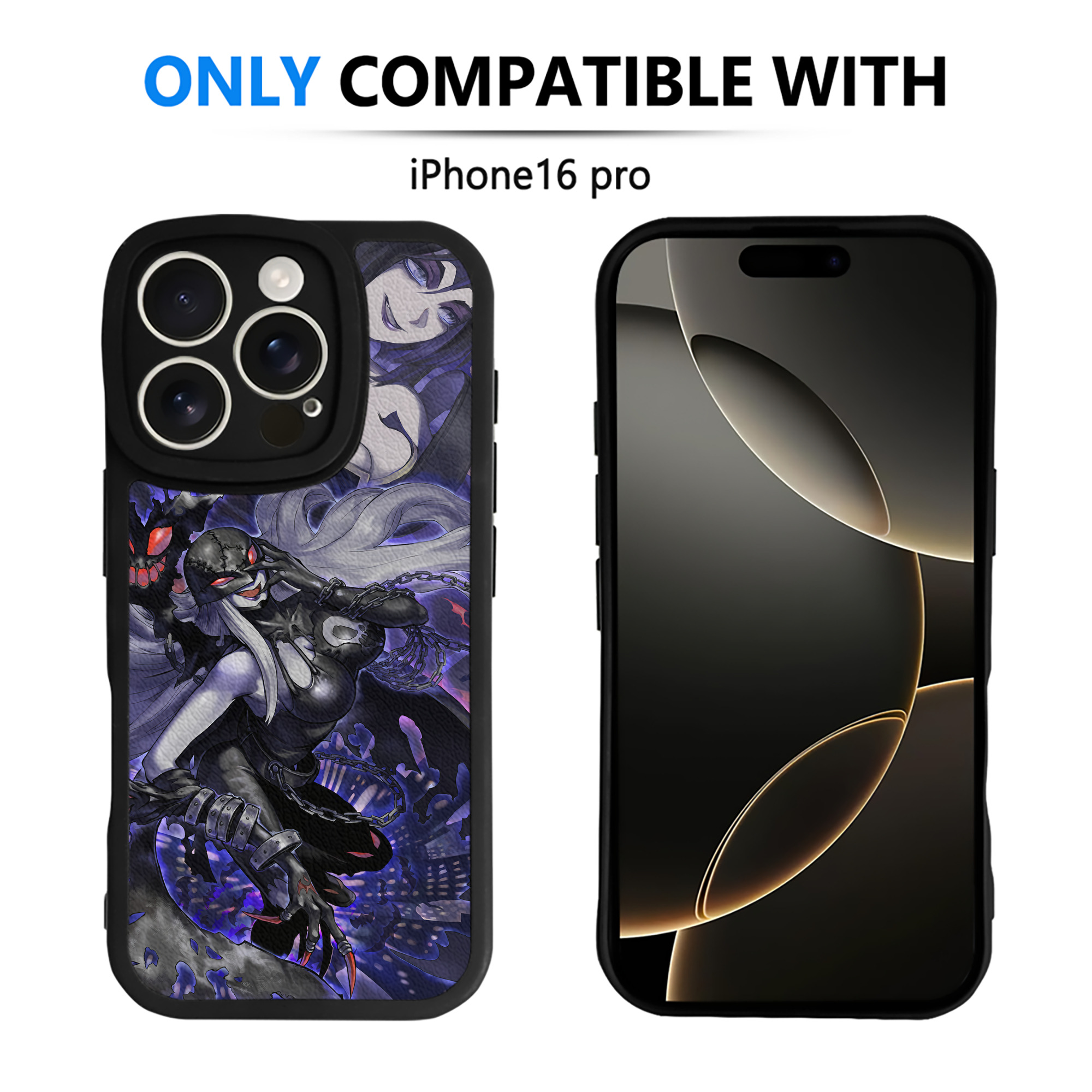 （画像用） Digimon デジタルモンスター/デジモン 【iPhone 16シリーズ対応】シリコンスマホケース（レザー調） 材質：シリコン